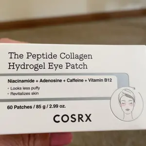 Product Review of COSRX The Peptide Collagen Hydrogel Eye Patch 60 Patches Reduce Puffiness Hydrate Under-Eye Bags in 10 Minutes from y**2