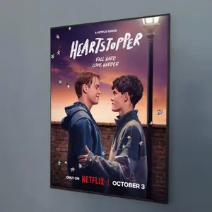 [Sale off up to 50%] Heartstopper Season 3 Poster, Home Decor, Wall Decor, 2024 Movie Poster