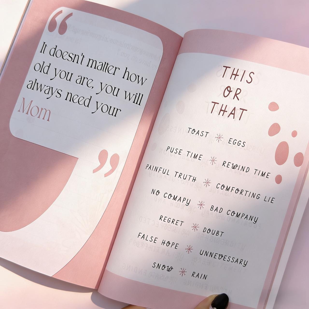 【Mother's Day】Just a Few Things I Love About You Mom Fill-In The Blank Book Gift for Mom Journal, Meaningful Gifts for Mom, Mothers Day Gifts, Mom Birthday Gifts