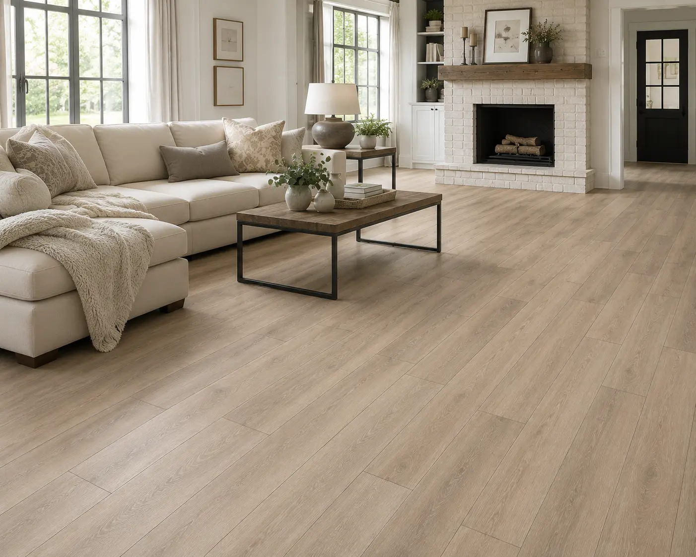 Mohawk Batavia II Luxury Vinyl Plank Flooring - Driftwood | 6" x 48" | Spotlight Savings