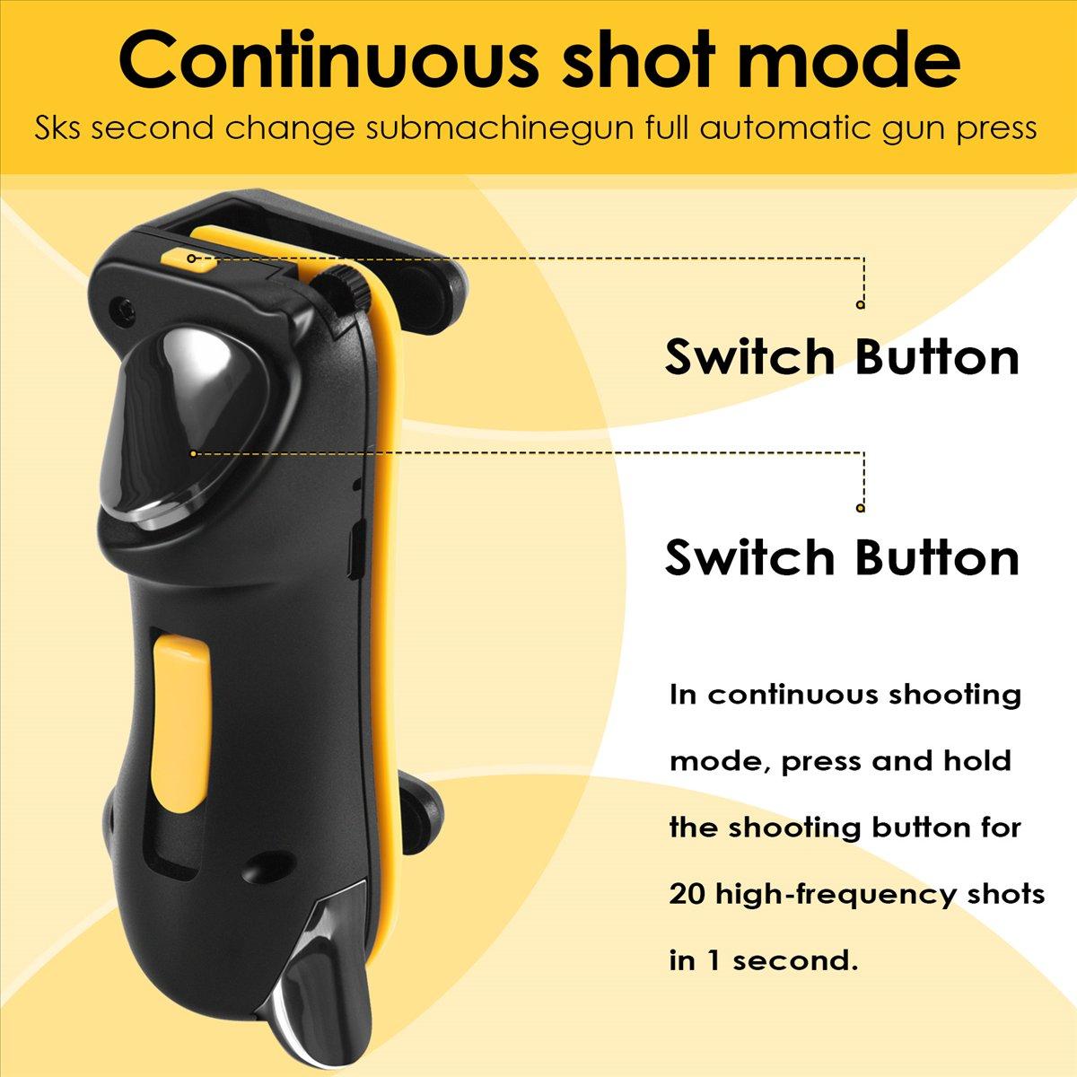 PUBG Trigger Controller for iPad Tablet Capacitance L1R1 Fire Aim Button Triggers Gamepad Joystick for Mobile Phone