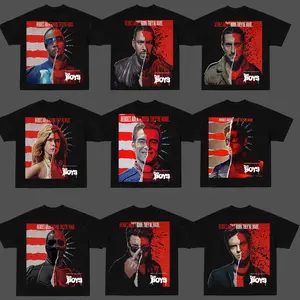 The Boys Characters Collage Vintage Washed T-Shirt, Homelander Billy Butcher Graphic Tee, Dark Superhero Streetwear Shirt, Oversized Unisex TV Series Fan Merch