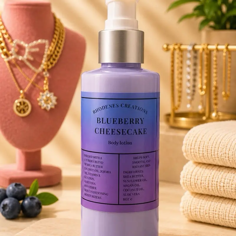 Blueberry cheesecake body lotion