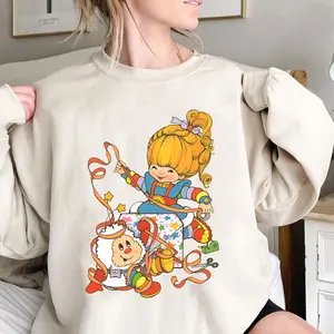 Rainbow Brite Sweatshirt, 80s Cartoon, Made In The 80s, Unisex, Friends, Cartoon Movie Shirt, Tshirt, Sweatshirt, Hoodie Casual Cotton