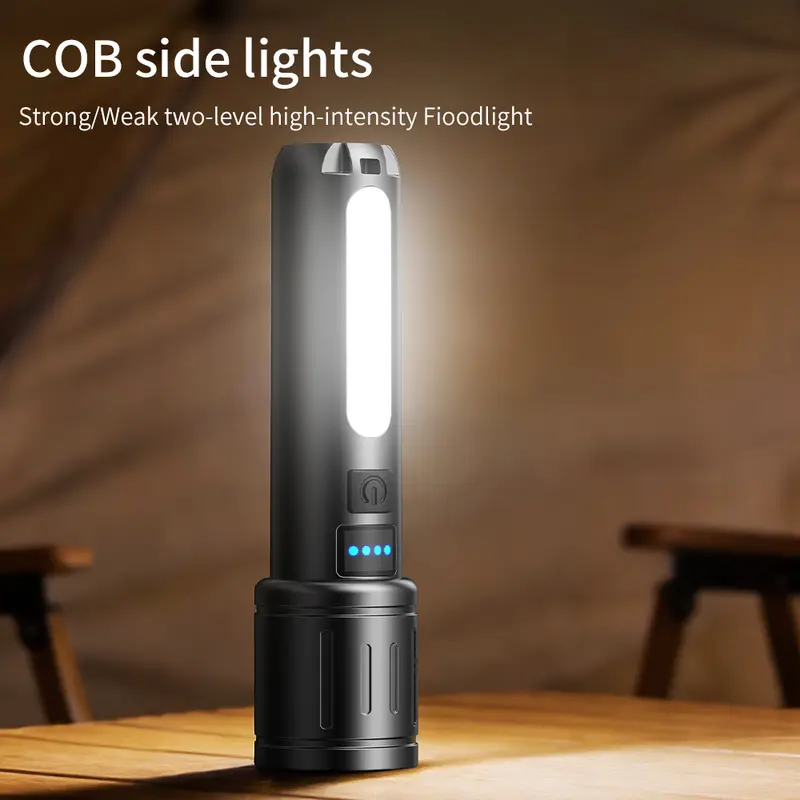 Black Panda Pro Ultra-Bright Flashlight 5500mAh 5 Lighting Modes