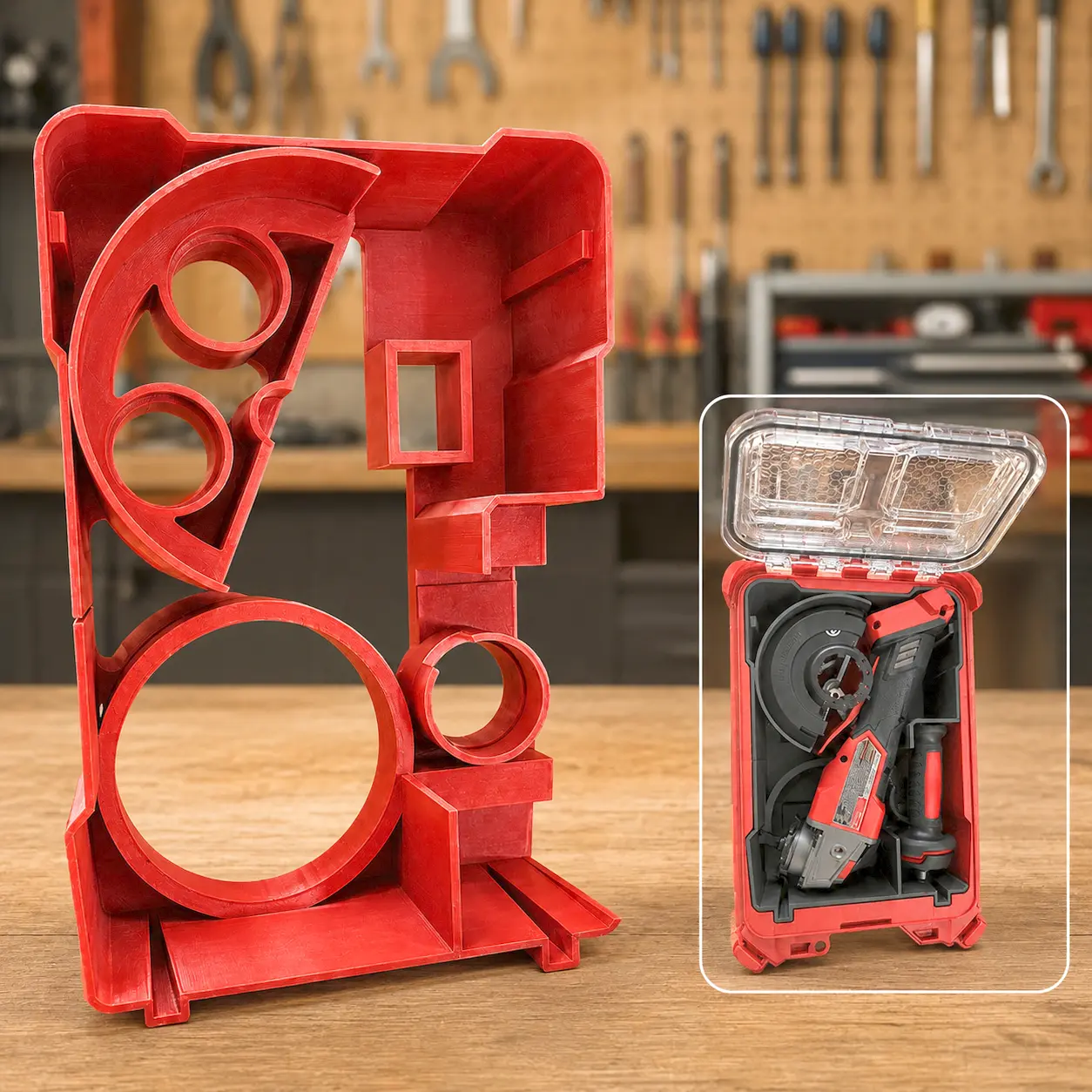 M18 Grinder 2880 Insert Organizer for Milwaukee Packout 48-22-8435 M18 Grinder 2880 Insert Organizer for Milwaukee Packout 48-22-8435