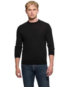 GUESS Male Fred Crewneck Wool Sweater