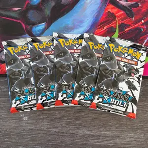 TCG Pokemon Black Bolt 5 Pack Bundle