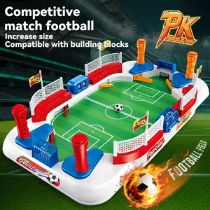 Mini Foosball Table for Kids Ages 6-12, Portable Tabletop Soccer Game, Indoor Family Game Night Sports Toy, Fun and Engaging Activity