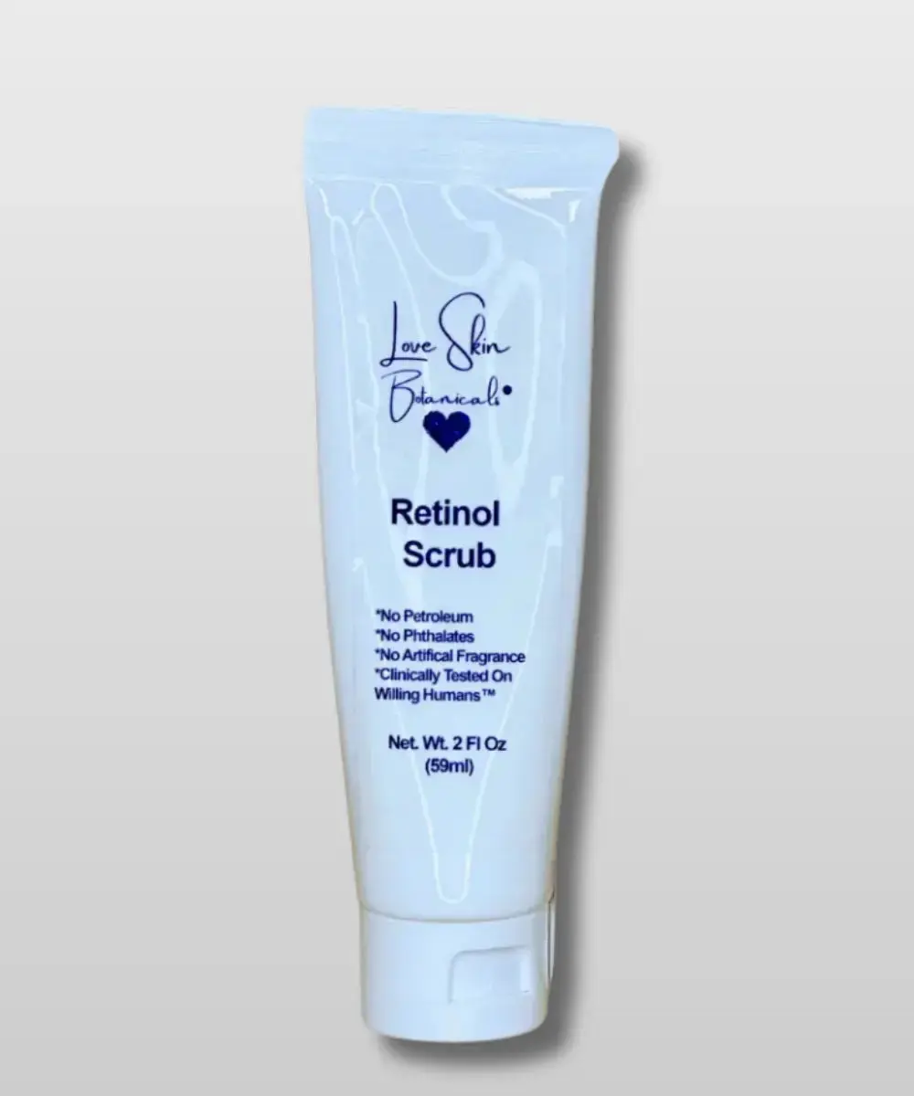 Vegan Retinol Scrub – Exfoliating & Skin-Renewing Facial Polish