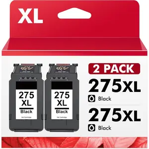 PG-275XL Black Ink  Compatible for  275 Ink Cartridges Black High Yield 275XL PG-275XL 275 XL for  PIXMA TS3500 TS3522 TS3520 TS3720 TS3722 TR4700 TR4720 TR4722 TR4723 TR4725(Black)