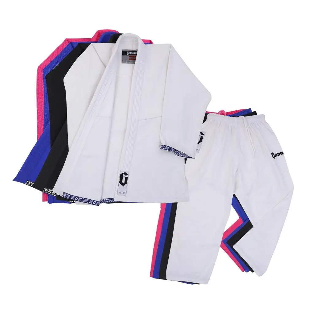 Air 2.0 Youth Gi, Lightweight Competition Uniform with Pearl Weave Cotton Jacket and Ripstop Cotton Blend Pants, Lightweight Athletic Outfits, Fitness Sportswear Set, Sporty Set, Athletic Tracksuit, 60% Cotton Rich Blend