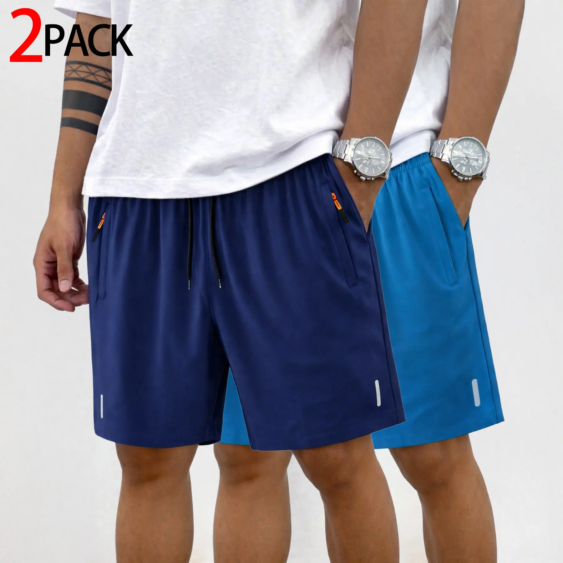 Dark Blue + Royal Blue