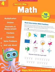 Scholastic Success with Math Grade 4 Workbook