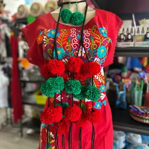 Tlacoyales hair accessories Mexican briad Oaxaca trenza