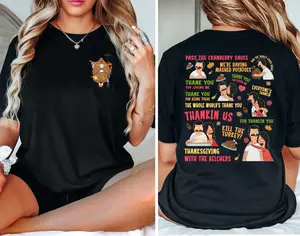 Bob's Burgers Thanksgiving T-Shirt: Linda Belcher Song Graphic