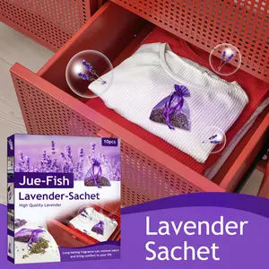 Lavender Scented Sachet Fragrance Car Drawstring Bag Deodorizing Sachet for Car, Home, Wardrobe, Shoe Cabinet, Toilet