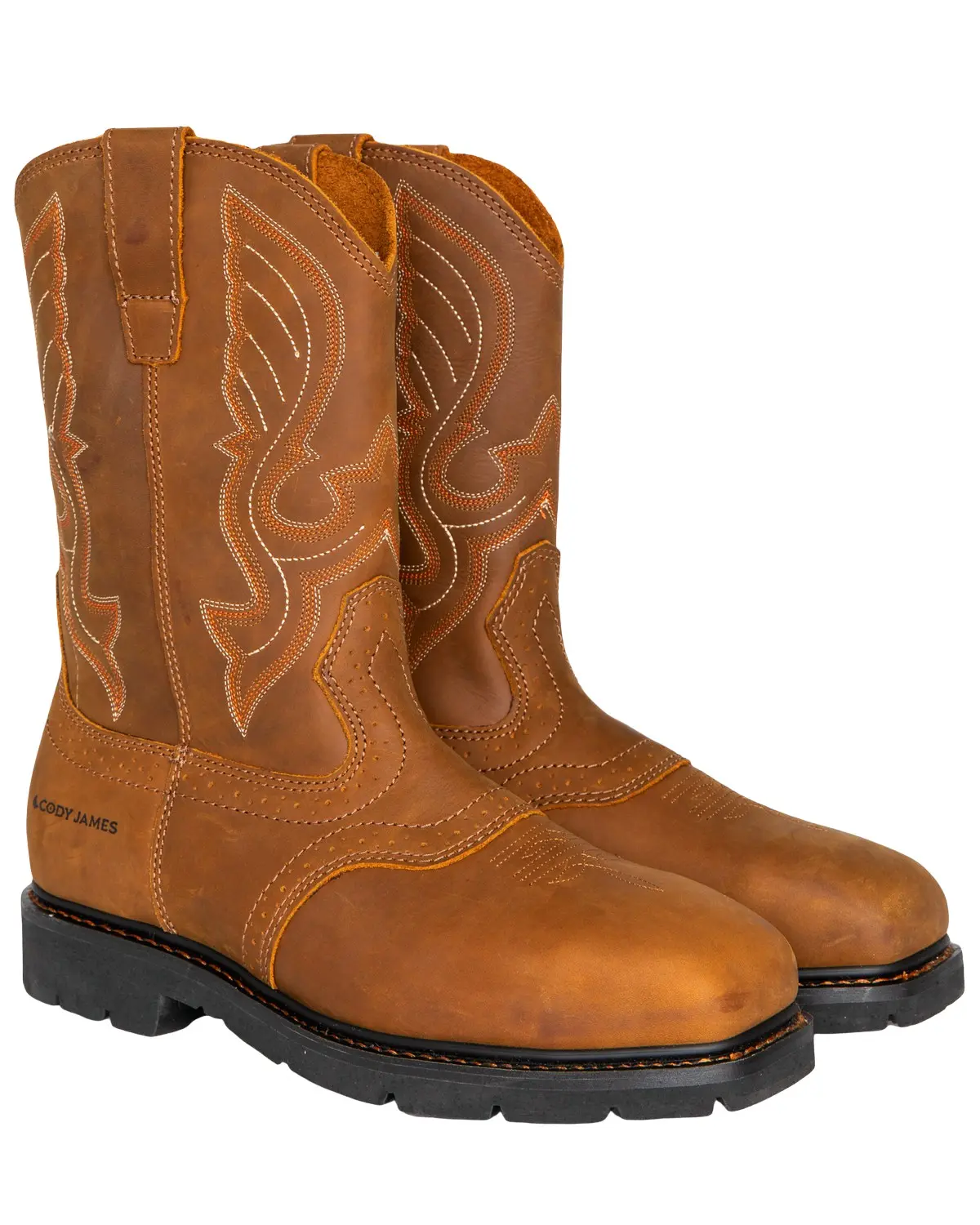 Cody James Men's Men'S 11" Mustang Western Work Boot Composite Toe - C9pr8