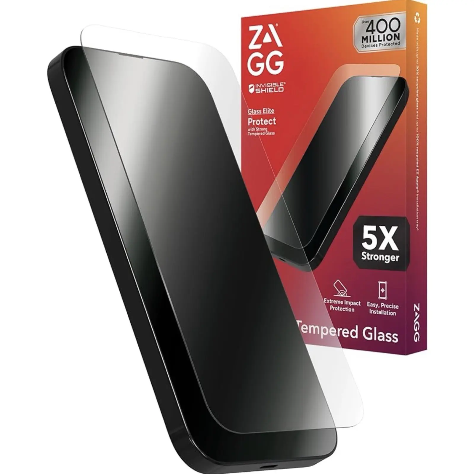 ZAGG Invisible Shield Glass Elite Screen Protector 5X Stronger Apple iPhone 15
