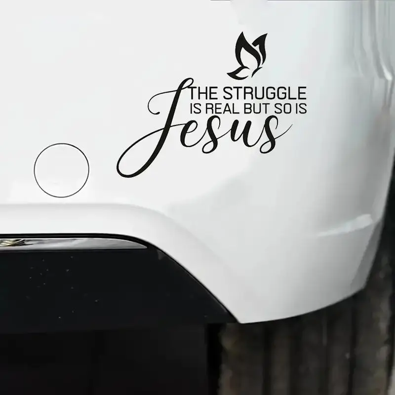 Letter Pattern Car Sticker, Window Decal, Car Exterior Decoration Sticker for Truck SUV Motorcycle, Car Decals, Windshield Sticker, Decals Stickers