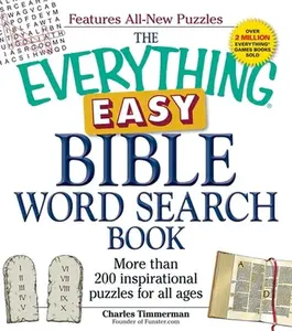 USED-The Everything Easy Bible Word Search Book: More Than 200 Inspirational Puzzles for All Ages by Timmerman, Charles (Paperback)