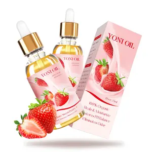 2 Packs Strawberry Feminine Oil Essential Yoni Oil for Women pH Balance 1 fl oz/pc
