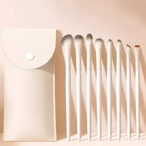 Advanced Eyeshadow Brush Set, Precision Angled Brow and Detail Brushes, Nylon Bristles, Abs Handle, Perfect Gift for Makeup Lovers, Makeup Brushes Kit