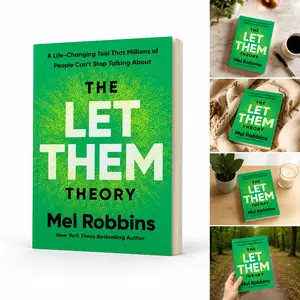The Let Them Theory Book by Mel Robbins, Self Development Psychology Guide Paperback, Mindset Shift & Emotional Freedom Book, Relationship & Communication Improvement, Personal Growth Motivation Book