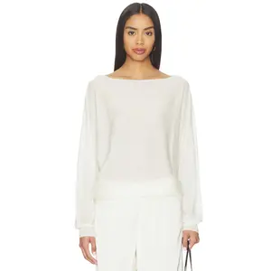 Favorite Daughter The Effortless Sweater in Ivory