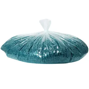 Waxness Teal Dream Rosin Free Sparkly Hard Wax 22 lb / 10 kg - For Hair Removal - Rosin Free - Demi Creamy - Not Scented