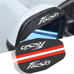 Ford Fiesta 1 Mirror Eyebrow Rain Shield, Essential Car Accessory for Weather Protection, Durable and Stylish Design