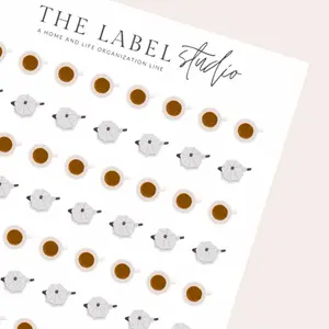 Coffee | Aesthetic Planner Sticker Sheet