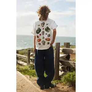 The Met Men's x Pacsun Shell Engraving T-Shirt - Multicolor