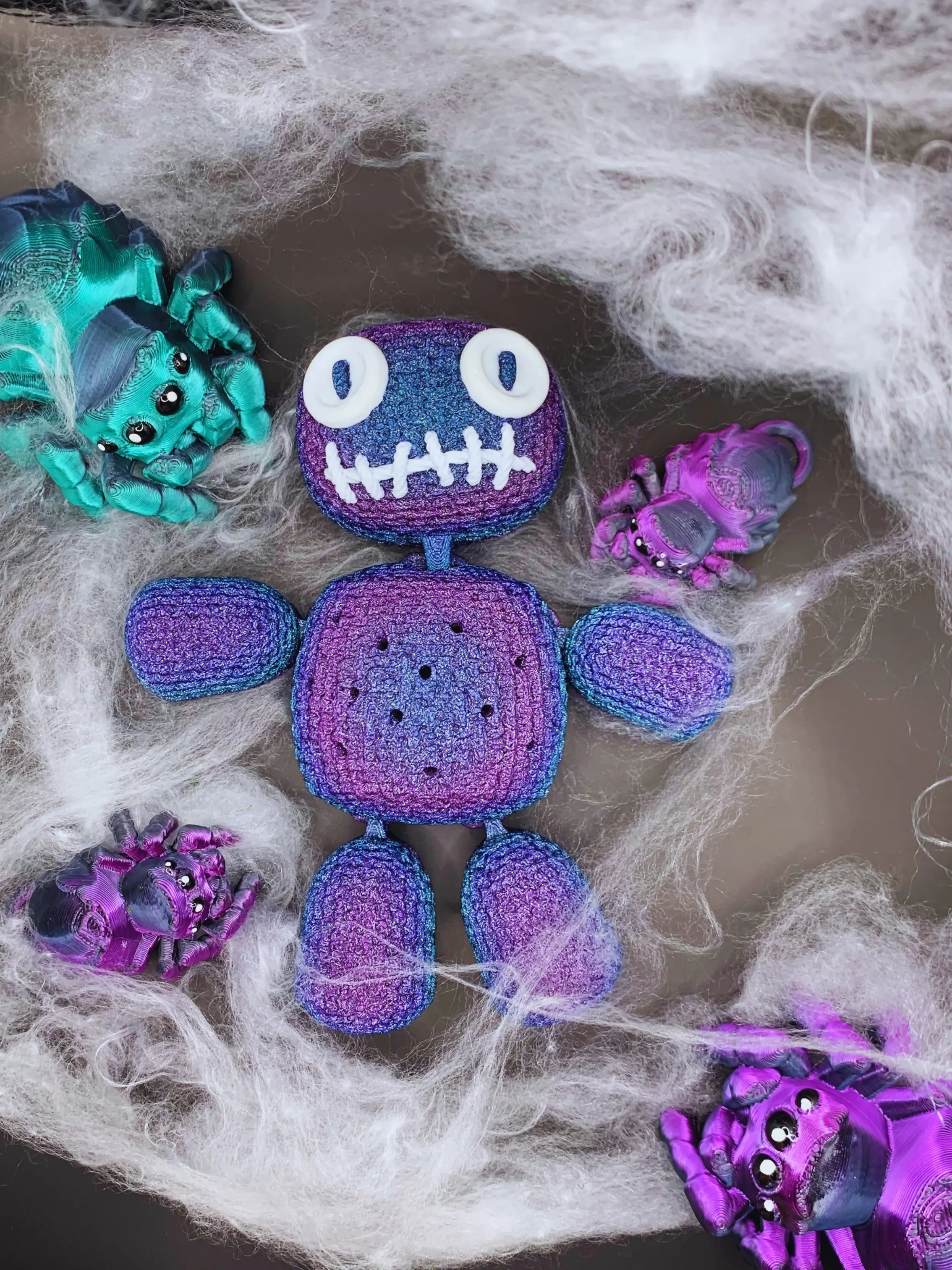 Spooky Voodoo Doll Toothpick Holder for Halloween Decor - Galaxy Spooky Decor Decoration