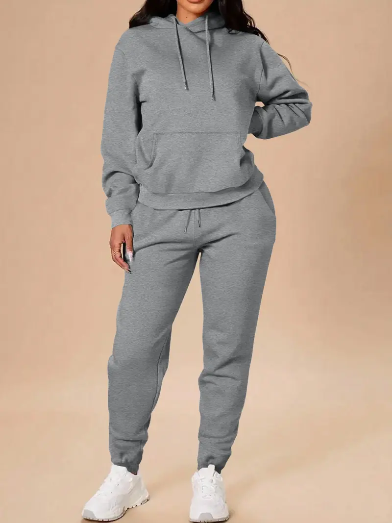 Hooded Women Sweatsuits Sets Jogging Suits Women Piece Sweatsuits  Tracksuits Sexy Long Sleeve