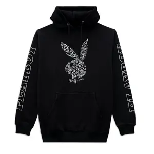 Playboy Script Bunny Hoodie