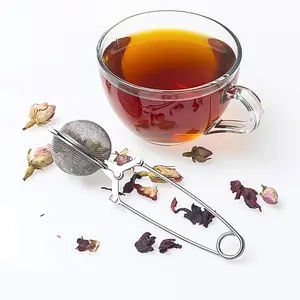 Stainless Steel Tea Infuser Ball Filter, High-Quality Mesh Strainer for Coffee Spices, Creative Kitchen Gadget, Tea Set Accessory, Tea Making Tools, Tea Accessories