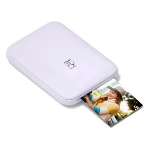 HPRT MT53 Mini Photo Printer + 50 Sheets 2x3" Self-Adhesive Paper, Wireless Bluetooth Printer for iPhone & Android, Instant Portable Sticker Printer for DIY, Scrapbooking, & Photo Printing