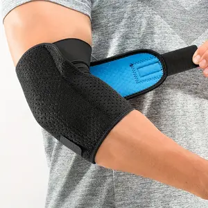 Adjustable Sports Elbow Brace, Breathable Compression Sleeve for Weightlifting & Golf Elbow Relief, Only Adjustable Support, Adjustable Velcro Sleeve