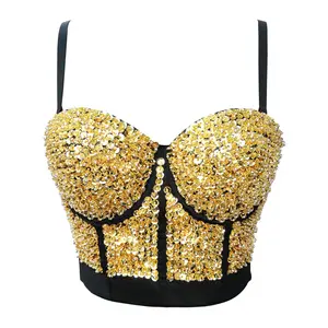 Women's Pearlized Gold Adjustable Hook & Eye Button Shapewear Top, Tummy Control Shaping Corset, Women's Shapewear for All Seasons, Waist Trainer