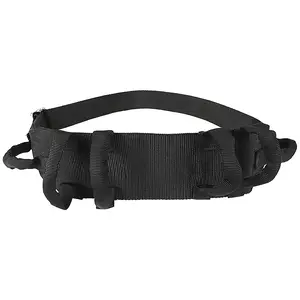 Gait Belt with 6 Handles for Seniors Nursing Staff Transfer Belt for Elderly Adjustable Size 30-50 Gate Belt