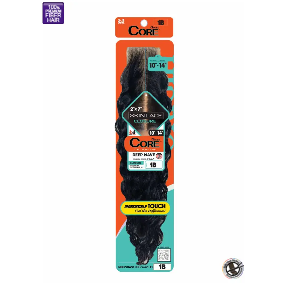 Bobbi Boss Core 2X7 Closure - Deep Wave 10"-14"