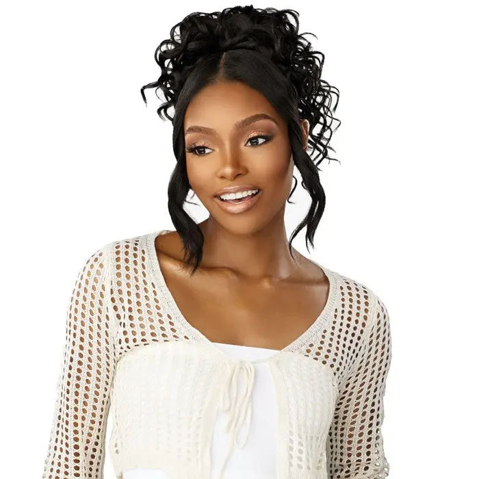 Sensationnel Lulu Bun HD Lace Parting Bang - UPDO UNIT 1