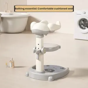 Baby Bath Station Standing Structure, Safety Ergonomic Design, Easy Foldable Storage, Suitable for Home Use, Childcare Essentials