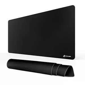 ATTACK SHARK CM02 PRO Extra Large Gaming Mouse Pad,with Anti-Slip Rubber Never-Slip Tracking Stability Esports Mousepad,XXL Full Desk Coverage for Writing Desk Office Home Laptop 35.43" x 15.75"-Black