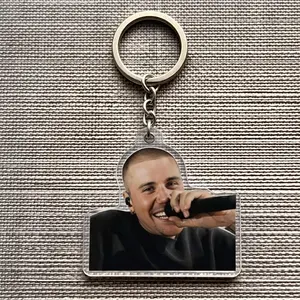 Bieber Live DAISIES Coachella 2026 Fan Merch Keychain, Bieber Musical Journey Gift, Believer Fan Gift, Prince Pop Keychain