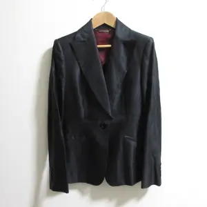 Pre-owned BURBERRY Others Small Leather Goods Black Label Glossy Tailored Jacket
