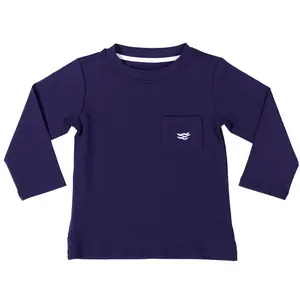 Long Sleeve Tucker Tee in Narragansett Navy