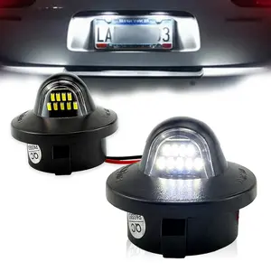 2PCS LED License Plate Lights for Ford F150 F250 F350 Super Duty Ranger Explorer Bronco, 6000K Bright White, Plug & Play Tag Light Replacement