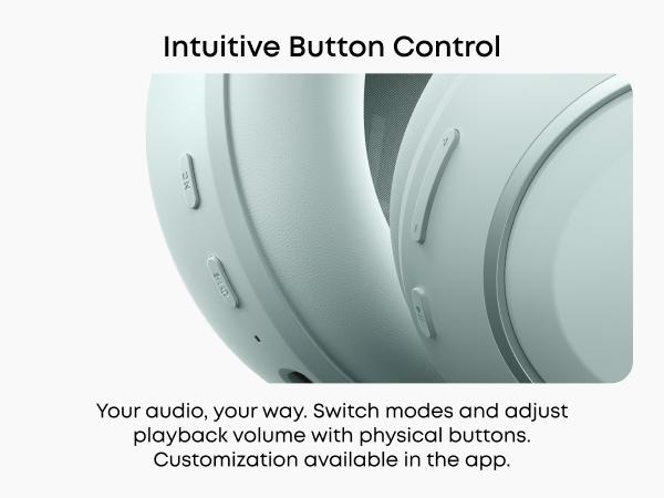 soundcore Space 2 by Anker, Active Noise Cancelling Headphones, Comfortable Fit, 50H Playtime, LDAC HiRes Wireless Audio, Dual Connection, Clear Calls, Bluetooth 6.1, Nap Mode, Wearing Detection